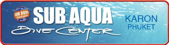 sub aqua dive center, karon, phuket, top dive spots shark point, anenome reef, phi phi island, try dives ocean beach club